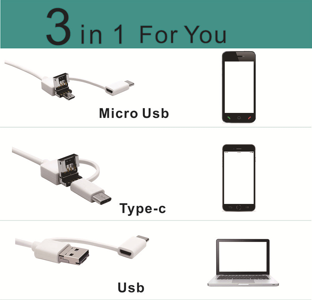 Six-light Endoscope High-definition Visual Ear Spoon