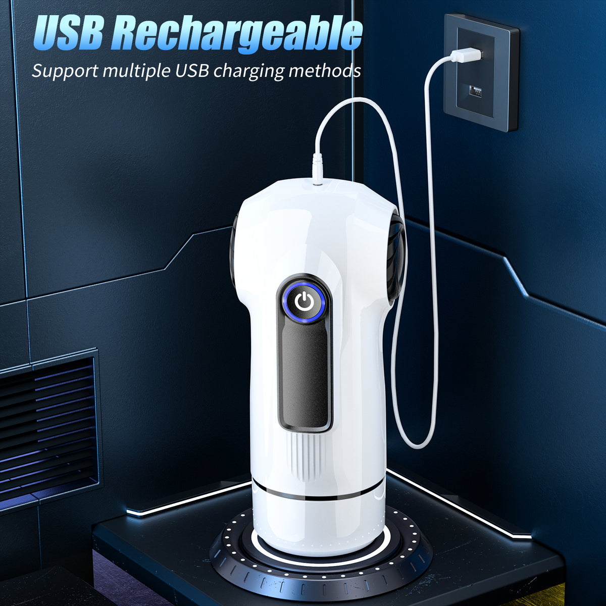 ⏰️Limited restock-VelocityFlow Smart Sonic Massager – Sport-Luxury Edition