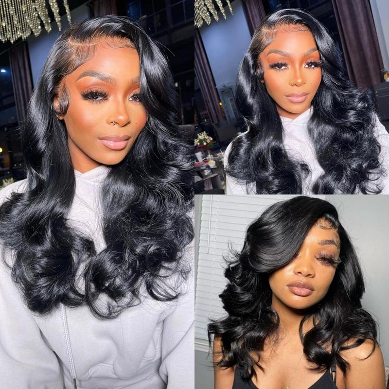 🔥Final 3 Hours: 70%OFF🔥 Density Side Part Glueless LayerCut Wig 6x8 Lace Closure Wig Body Wave Pre Cut Pre Bleached Ready Go Wigs