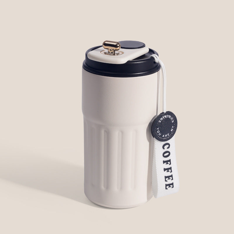 Digital Display Coffee Cup 316 Stainless Steel Intelligent Temperature Measurement Thermos Cup