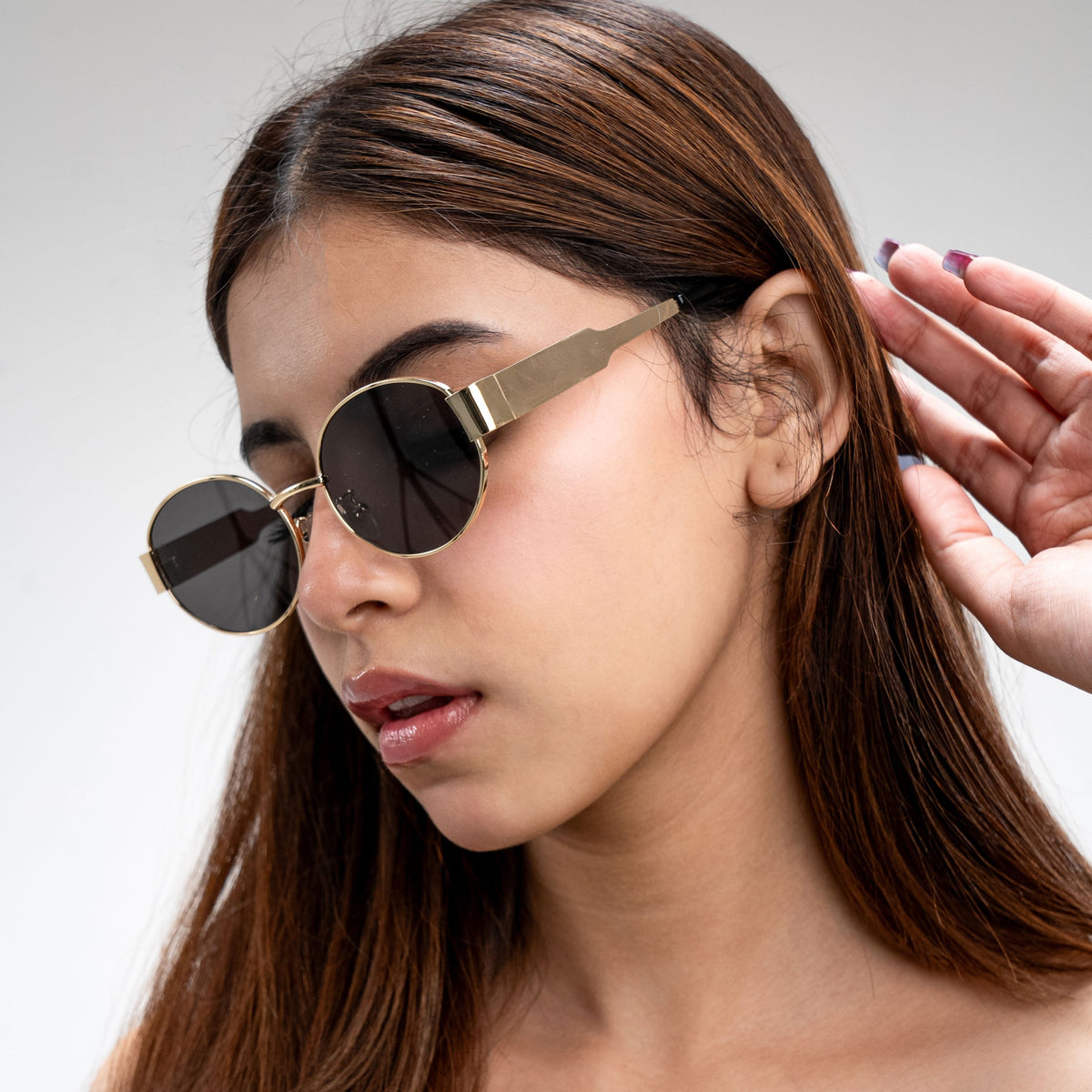 [ Prague ] Retro Metal Sunglasses - projectshades