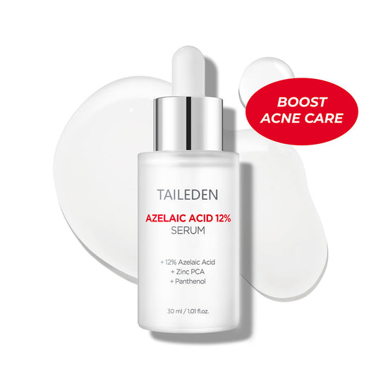 Azelaic Acid 12% Serum - Lightweight Dark Spot Reducer, Gentle Breakout care, For Uneven skin tone, Redness, Red Marks and Acne