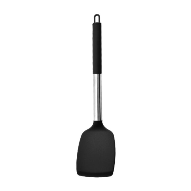 Silicone Kitchen Cooking Spatula Spoon Baking Tools 13-piece Set with Storage Bucket