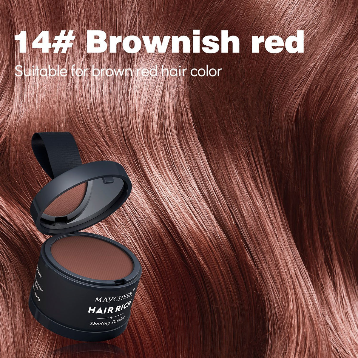 MAYCHEER Contouring & Highlighting Makeup - Forehead Contouring, Sweatproof, Water-resistant, Hairline Powder
