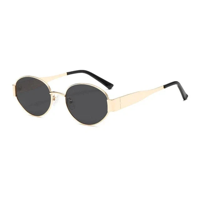 [ Prague ] Retro Metal Sunglasses - projectshades