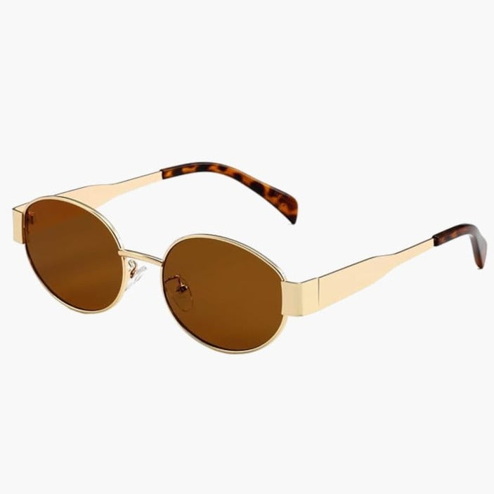[ Prague ] Retro Metal Sunglasses - projectshades