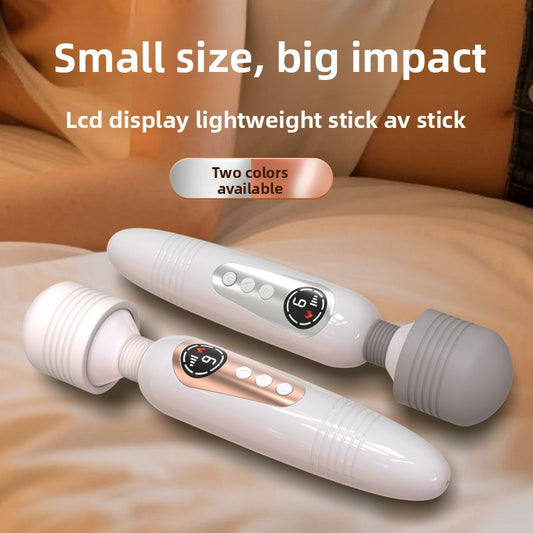 🔥Powerful Vibration! USB-Rechargeable Silicone Vibrator — Relieve Stress and Fatigue